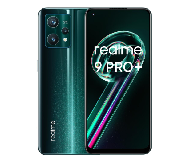 realme 9 Pro+ 6+128GB Aurora Green OIS 60W - 720506 - zdjęcie